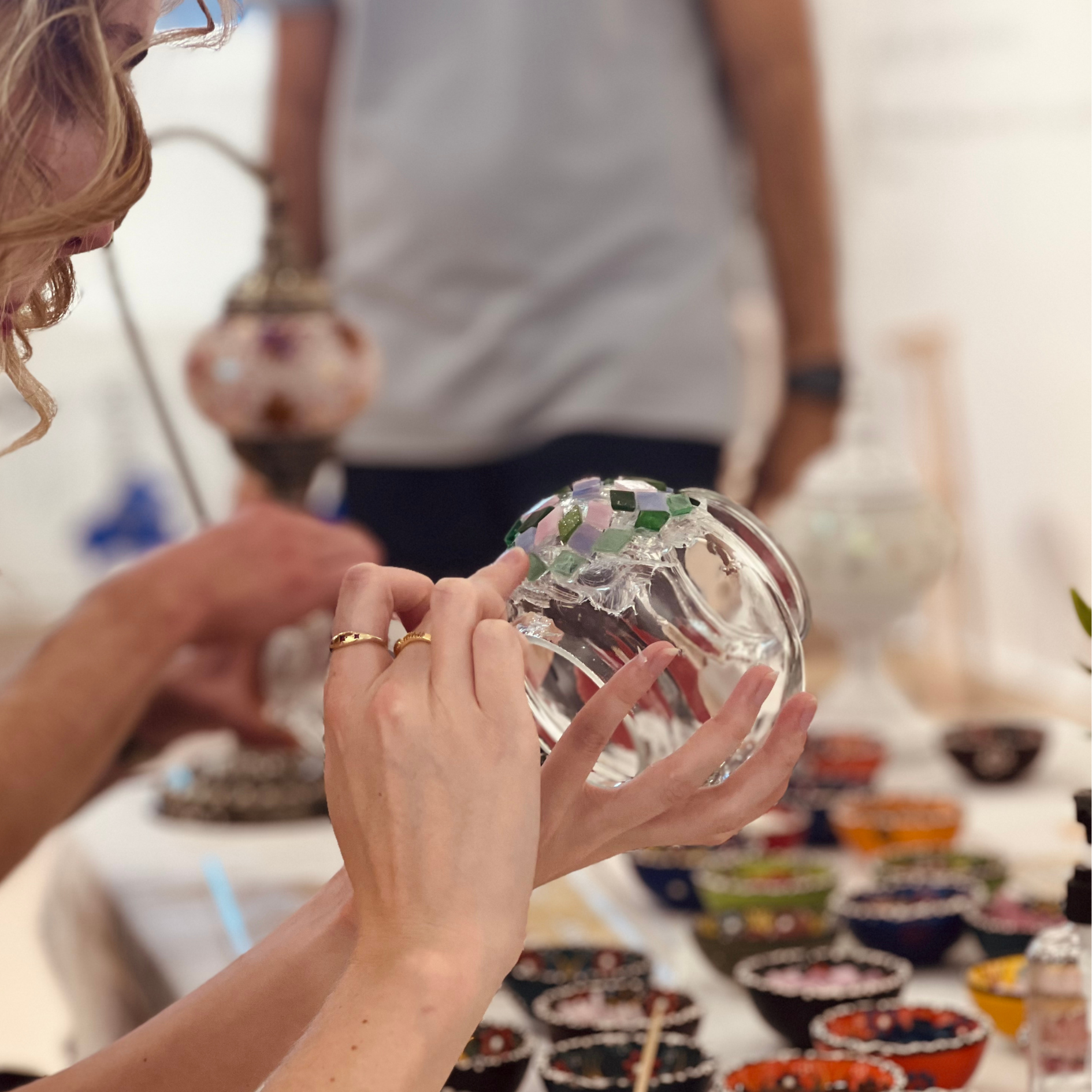 Turkish Mosaic Lamp Class - Collingwood