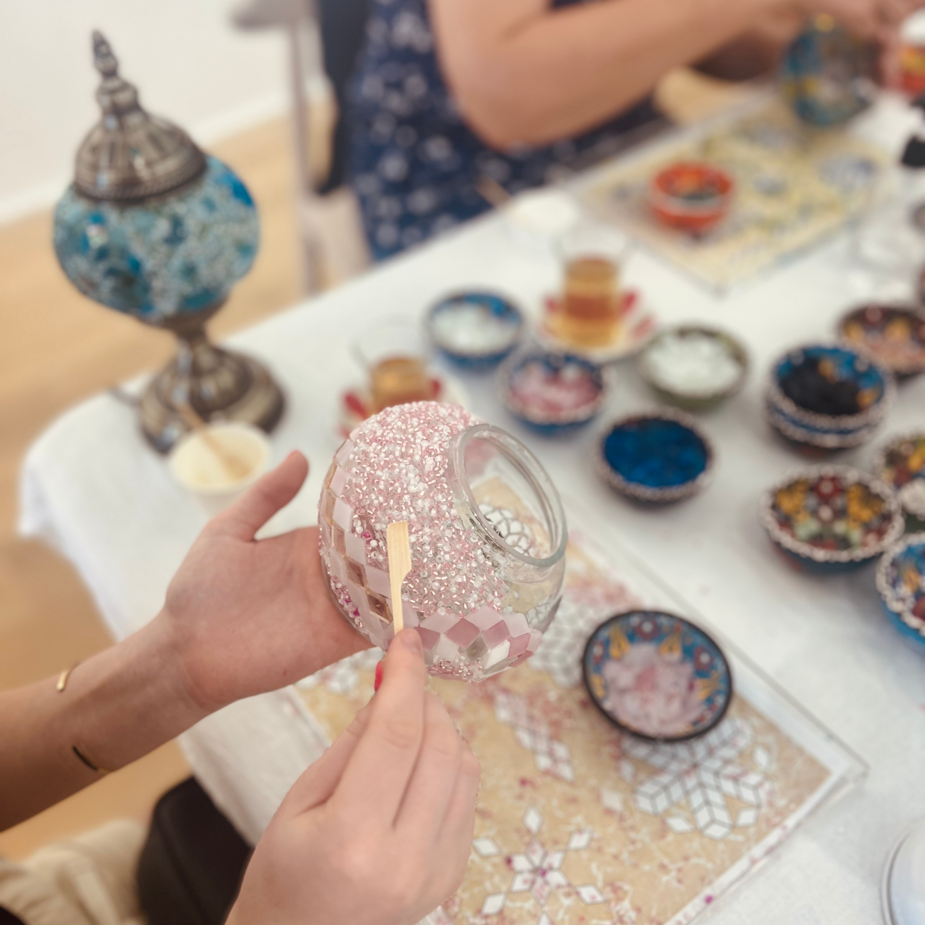 Turkish Mosaic Lamp Class - Collingwood