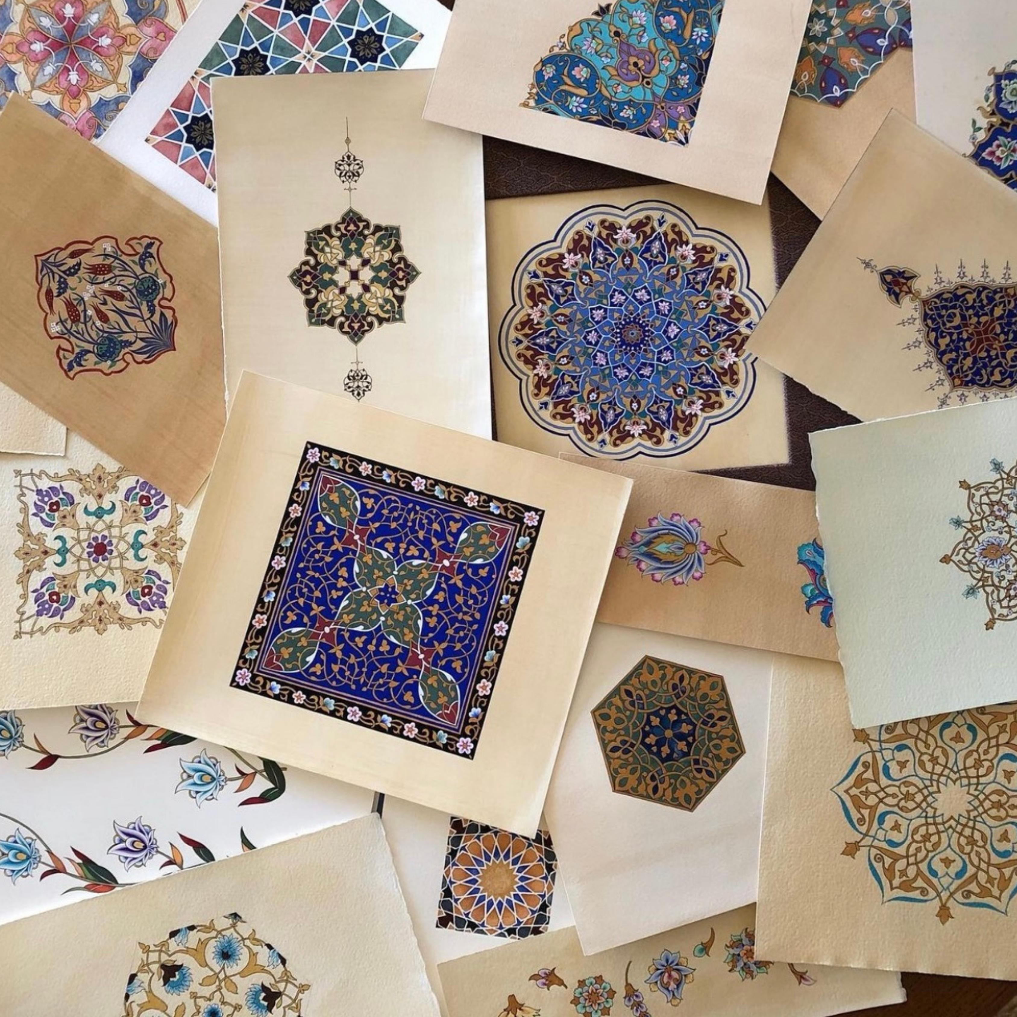 Watercolour Painting: The Art of Islamic Illumination