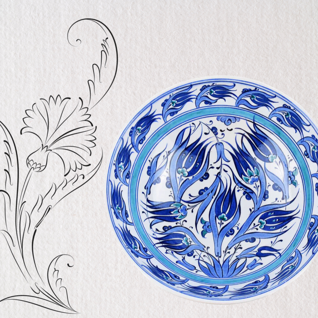 Turkish Ceramic Iznik Painting Class