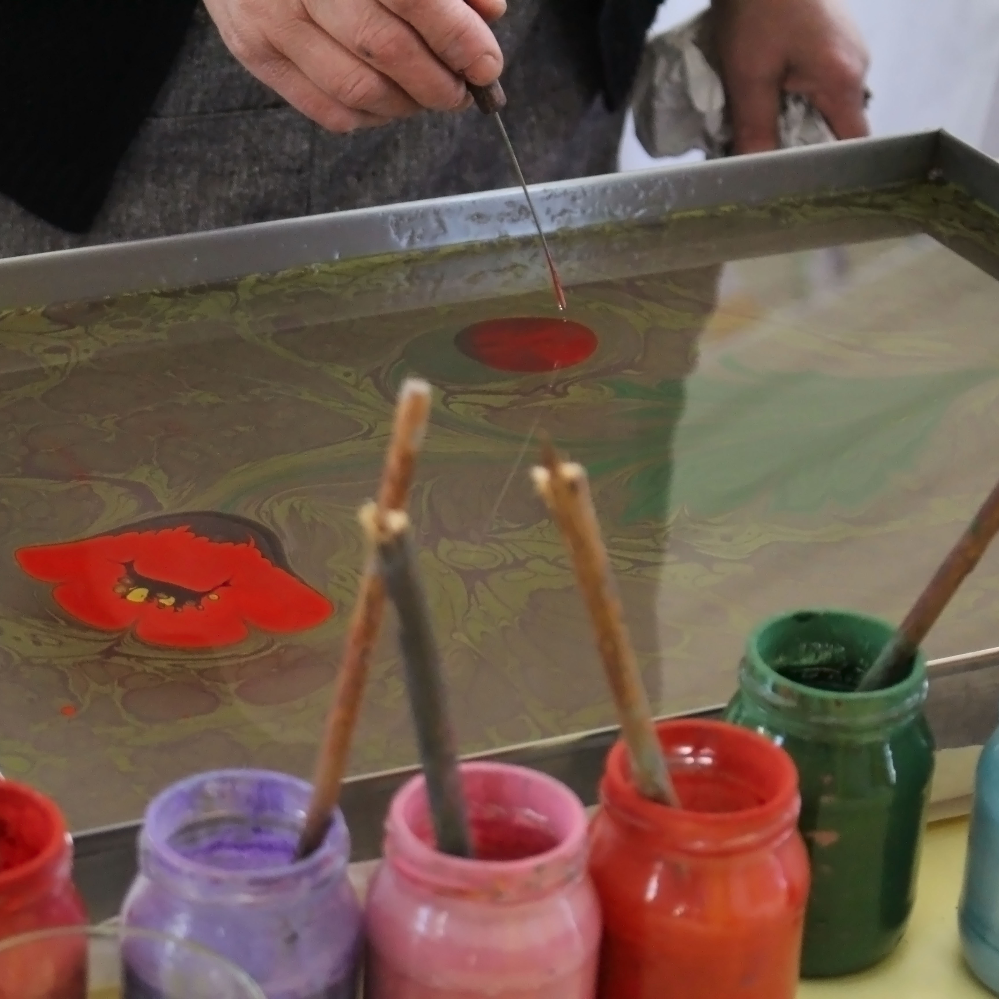 Ebru: Turkish Art of Marbling Class